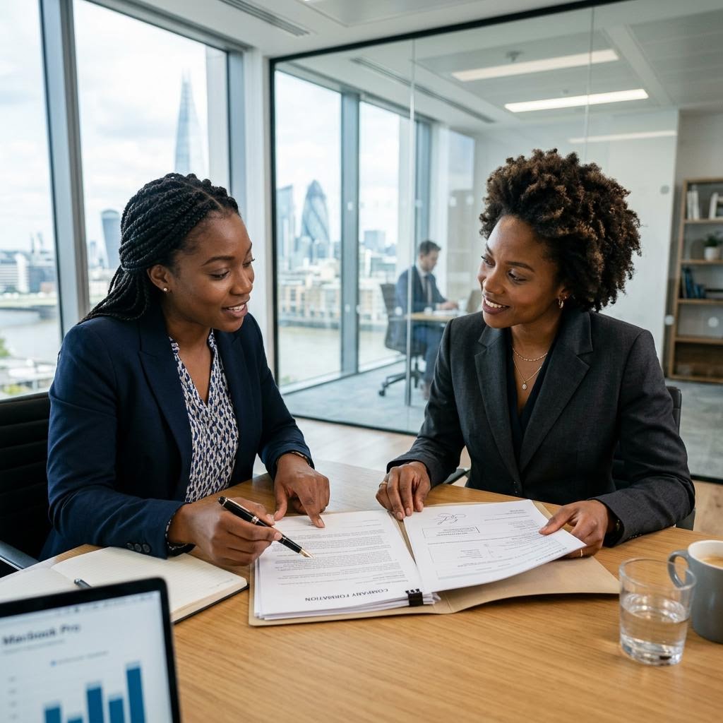 Company formation paperwork