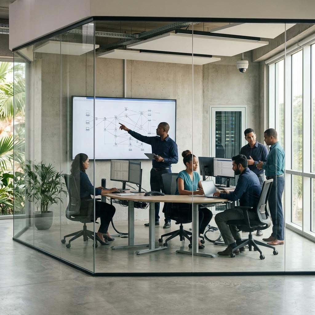 Technology-enabled office operations